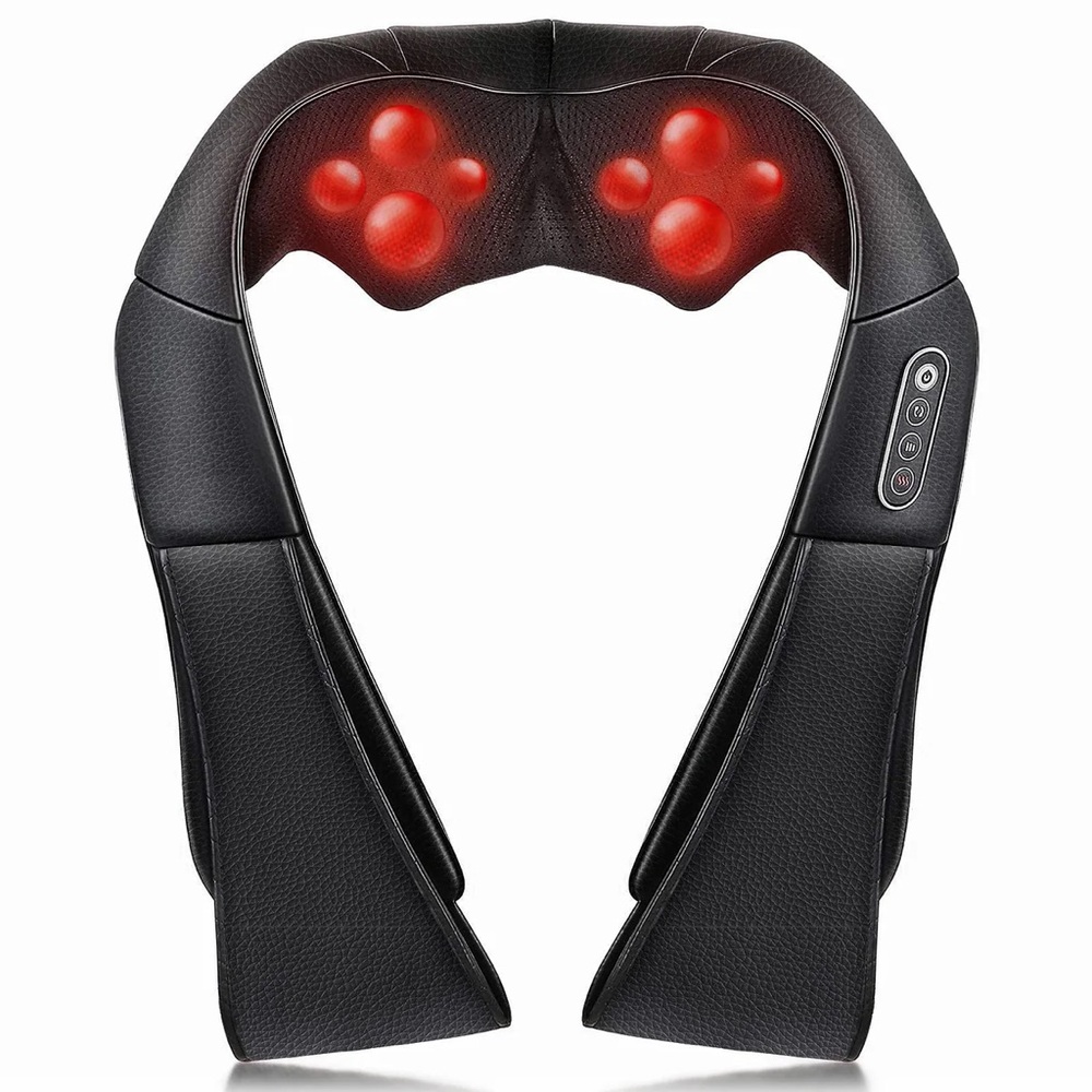 Naipo 3D-Rotating Shiatsu Neck Massager with Heat